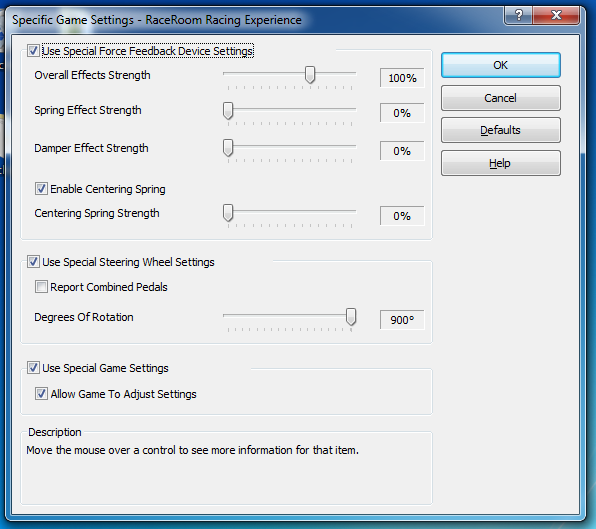 iracing force feedback test program